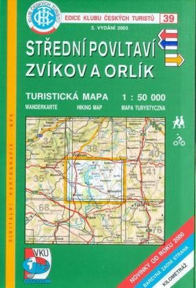 Soubor map KČT 1:50 000 39