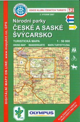 Soubor map KČT 1:50 000 12