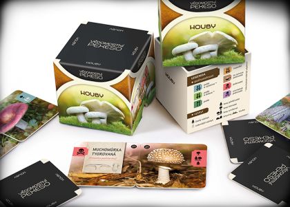 Vědomostní pexeso - houby