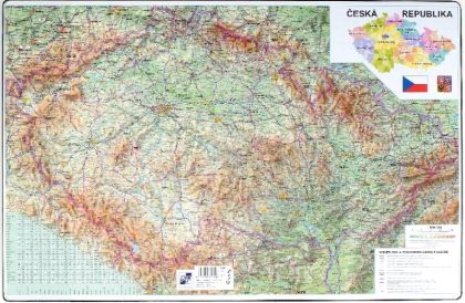 P+P Karton Mapa České republiky, podložka