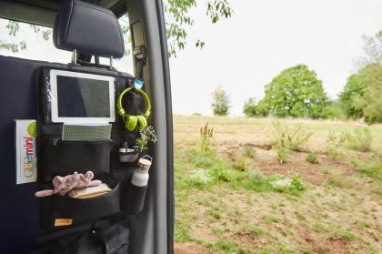 Kapsář do auta Lässig Car Wrap-To-Go Black Edition