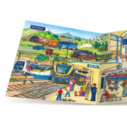 Albi interaktivní mluvící kniha - Doprava - Kouzelné čtení