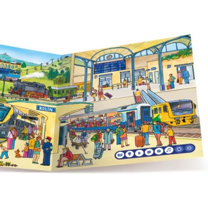 Albi interaktivní mluvící kniha - Doprava - Kouzelné čtení