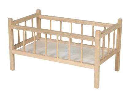 Postýlka dřevo 58,5 x 33 x 37,5 cm
