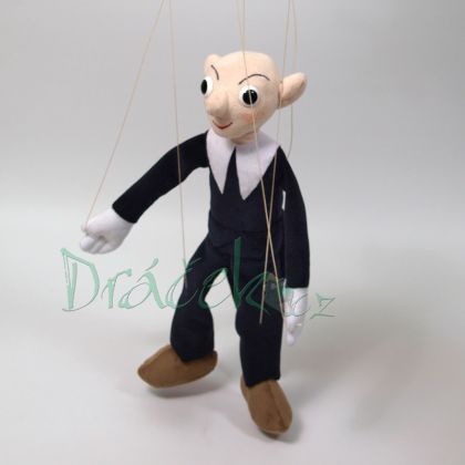 Textilní loutka Spejbl