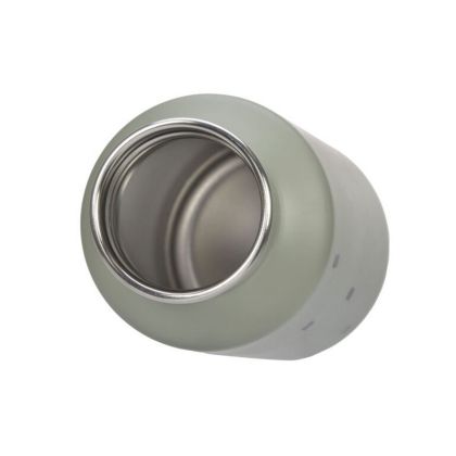 Dětská lahev Lässig Bottle Stainless Steel Happy Prints light olive