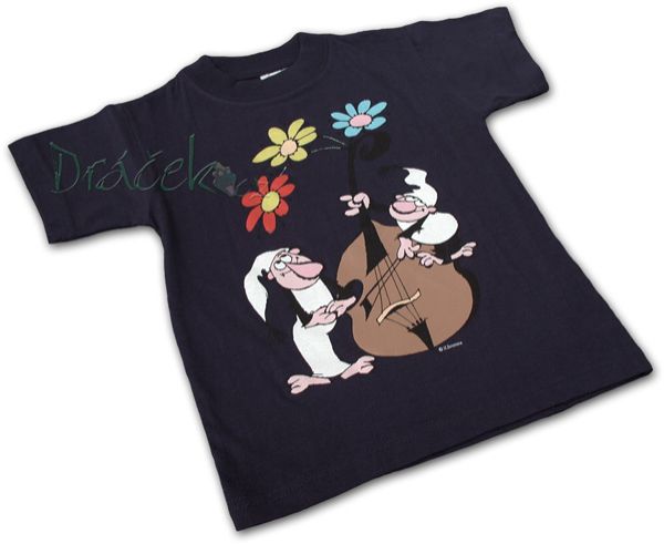 Křemílek a Vochomůrka s basou modré