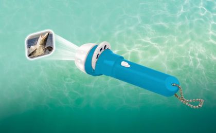 Ruční foto projektor - Žraloci