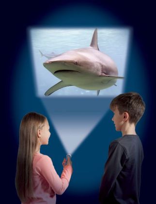 Ruční foto projektor - Žraloci