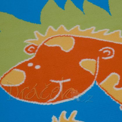 Koberec modrý Koník 115x160