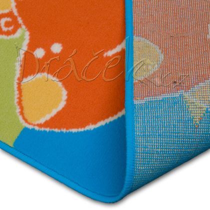 Koberec modrý Koník 115x160