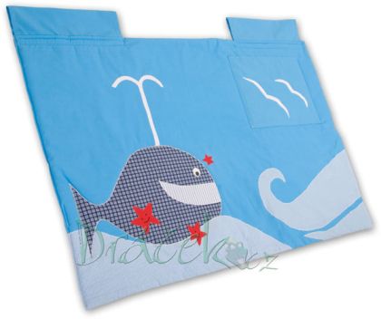 Kapsář za postel Velryba 100cm