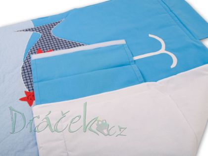 Kapsář za postel Velryba 100cm