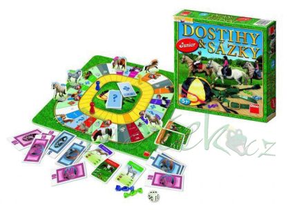 Stolní hra Dostihy a sázky JUNIOR