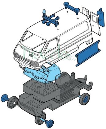 Stavebnice Monti MS 06 - Ambulance