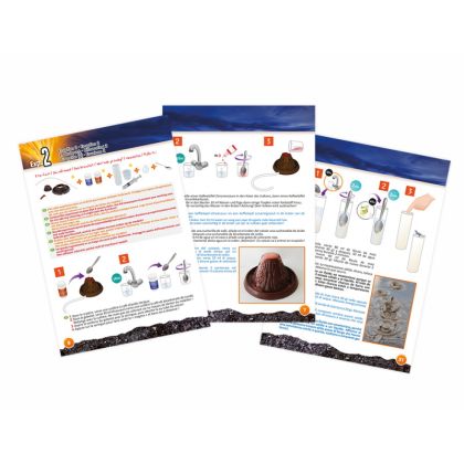 BUKI Vulkán a vykopávka Dinosaura