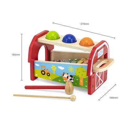 VIGA, Dřevěná zatloukačka a xylofon