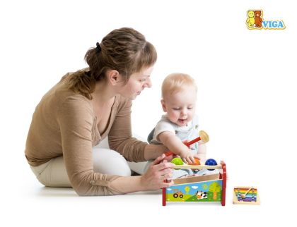 VIGA, Dřevěná zatloukačka a xylofon