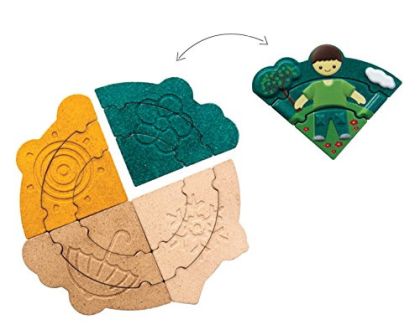 Plan Toys, Puzzle - Oblékání podle počasí