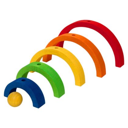 Dřevěná stavebnice DUHA