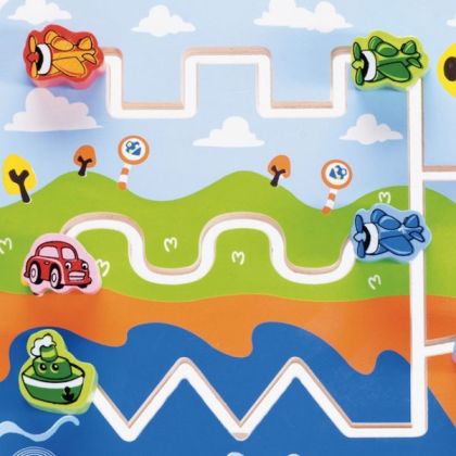 Wonderworld, Motorický labyrint s dopravními prostředky