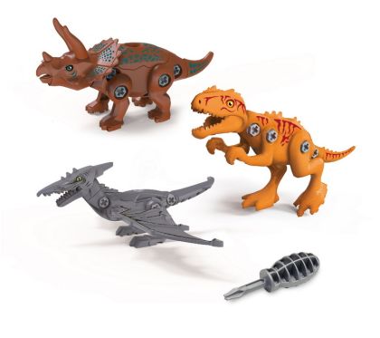 BUKI , Dino Builders Stavebnice 3 Dinosaurů
