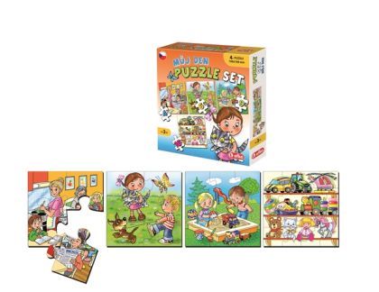 Efko Puzzle set MŮJ DEN