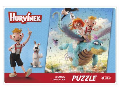 Efko Puzzle HURVÍNEK 90 dílků II