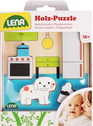 Lena Puzzle dřevěné kuchyň