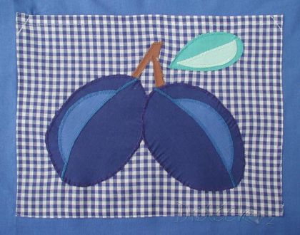 Zástěrka Švestka velká