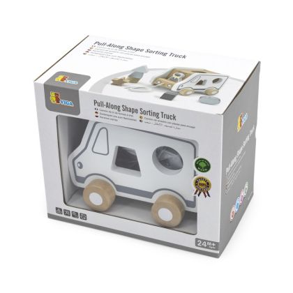 VIGA, Dřevěná tahačka a vkládačka - nákladní auto