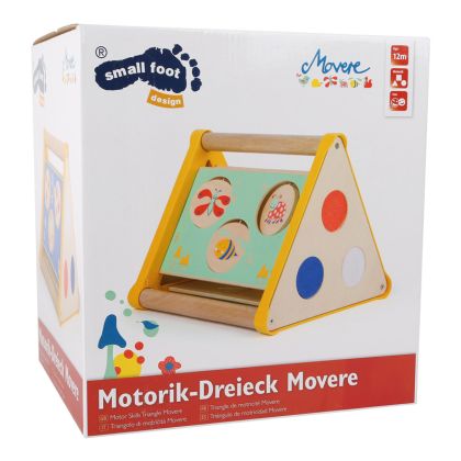 Dřevěný motorický triangl Lesní zvířátka