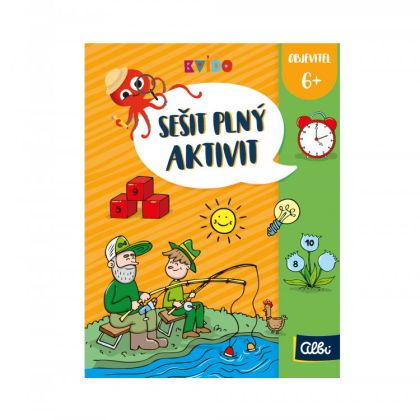 Albi, Kvído - 4. sešit plný aktivit 6+