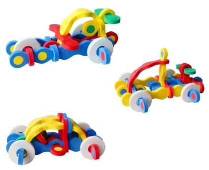 Pěnová stavebnice PUZZLOCK Jedeme