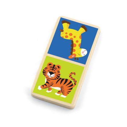 VIGA, Dřevěné domino - divoká zvířata