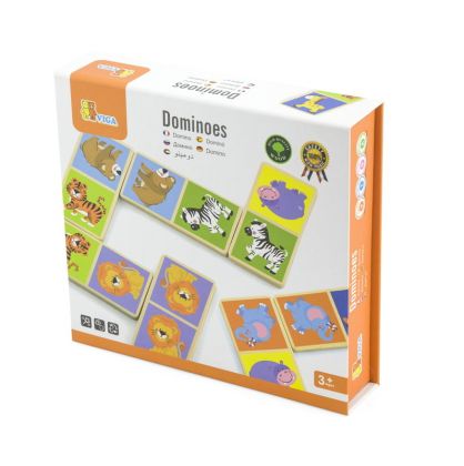 VIGA, Dřevěné domino - divoká zvířata