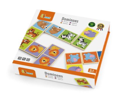 VIGA, Dřevěné domino - divoká zvířata