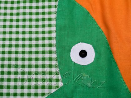 Přehoz na postel Slon zelený