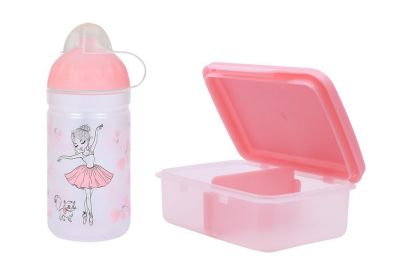 Zdravá lahev 0,5l a Zdravá sváča set Balerína