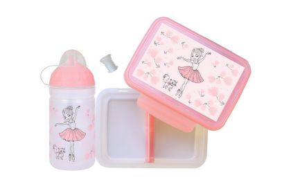 Zdravá lahev 0,5l a Zdravá sváča set Balerína