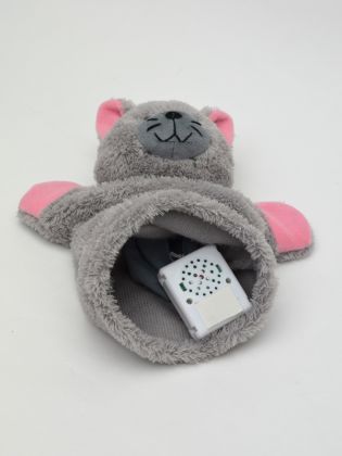 Kočka 25cm, zvukový maňásek