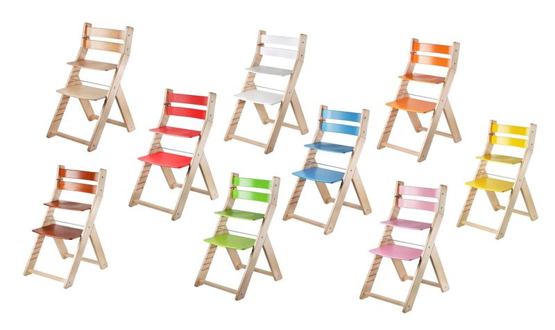 Woodpartner, Dětská rostoucí židle SANDY buk