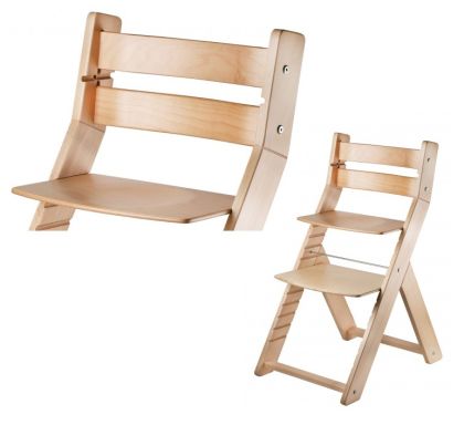 Woodpartner, Dětská rostoucí židle SANDY buk