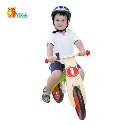 VIGA, Dřevěné odrážedlo - motorka