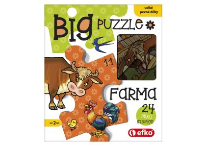 Efko Puzzle BIG Farma BABY