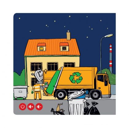 Albi Kouzelné čtení - Minikniha Povolání - Popelář