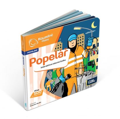 Albi Kouzelné čtení - Minikniha Povolání - Popelář