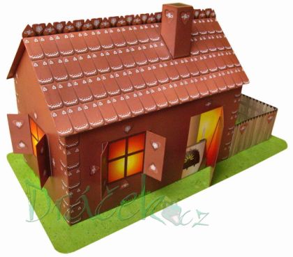 Vystřihovánky Perníková chaloupka