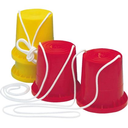 Lena Chůdy plast asst 4 barvy 13x12x11cm v síťce