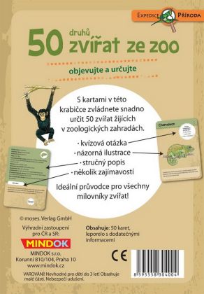 Mindok,  Expedice příroda: 50 zvířat ze zoo